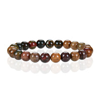 Stretch Bracelet | 8mm Beads (Red Creek Jasper)