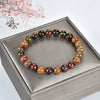 Stretch Bracelet | 8mm Beads (Red Creek Jasper)