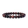 Stretch Bracelet | 8mm Beads (Red Tiger's Eye)