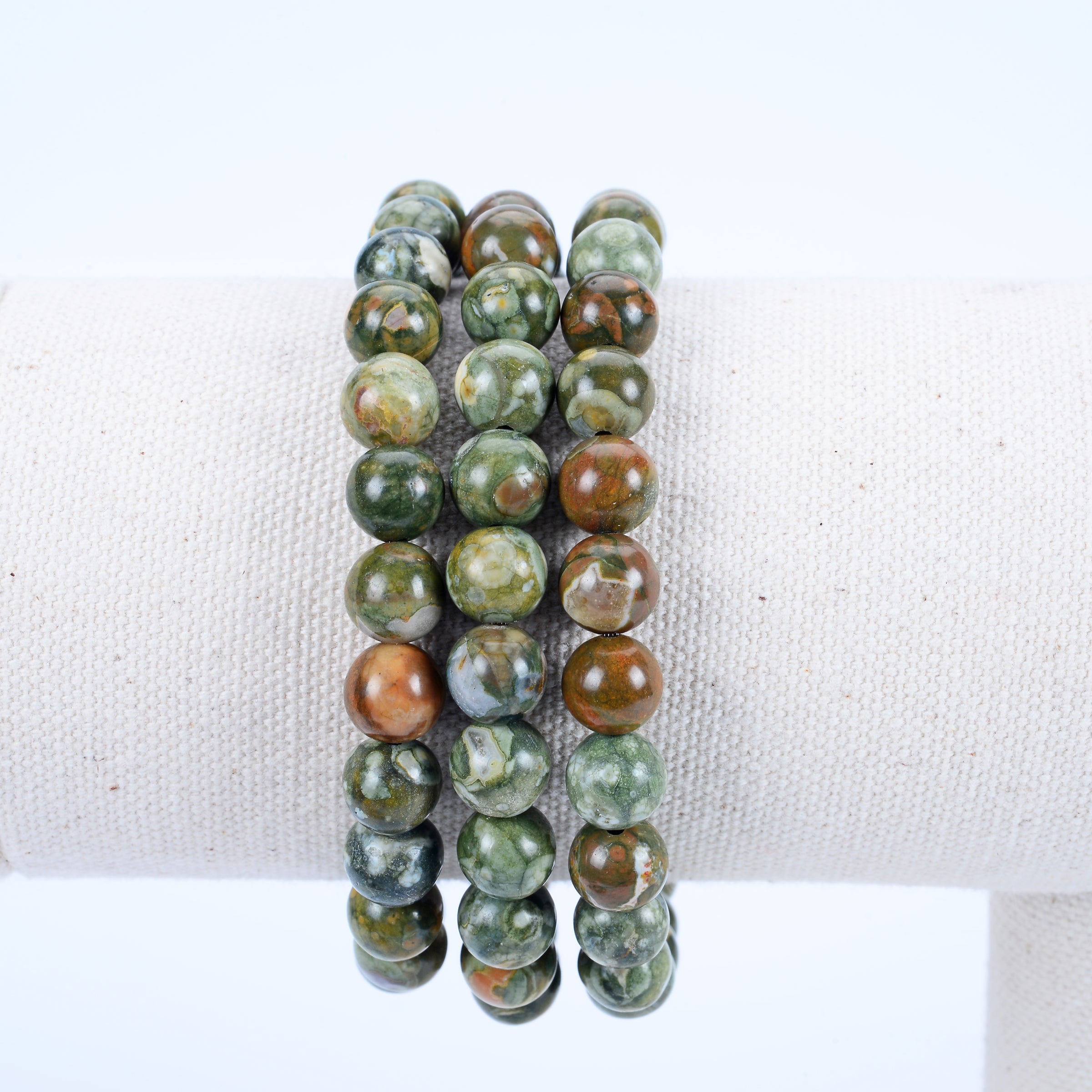 Stretch Bracelet | 8mm Beads (Rhyolite A)