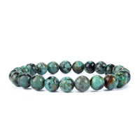 Cherry Tree Collection | Stretch Bracelet | 8mm Beads (African Turquoise)