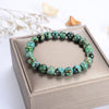 Cherry Tree Collection | Stretch Bracelet | 8mm Beads (African Turquoise)