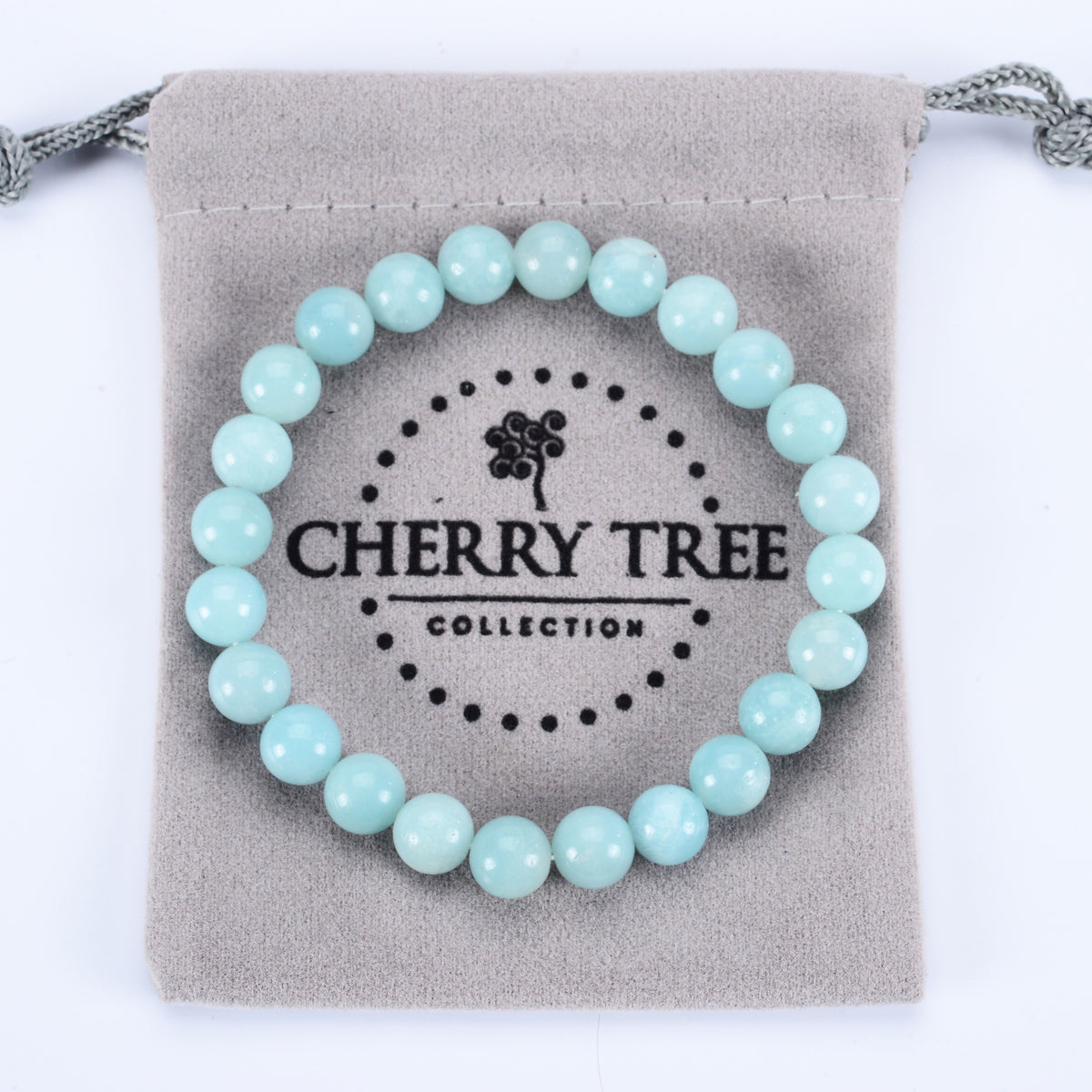 Stretch Bracelet | 8mm Beads (Amazonite AA)