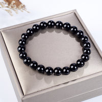 Stretch Bracelet | 8mm Beads (Black Tourmaline)