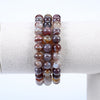 Stretch Bracelet | 8mm Beads (Botswana Agate)