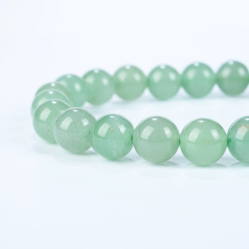 Stretch Bracelet | 8mm Beads (Green Aventurine)