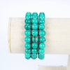 Stretch Bracelet | 8mm Beads (Turquoise Howlite - Green)