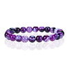 Cherry Tree Collection | Stretch Bracelet | 8mm Beads (Lace Agate - Purple)