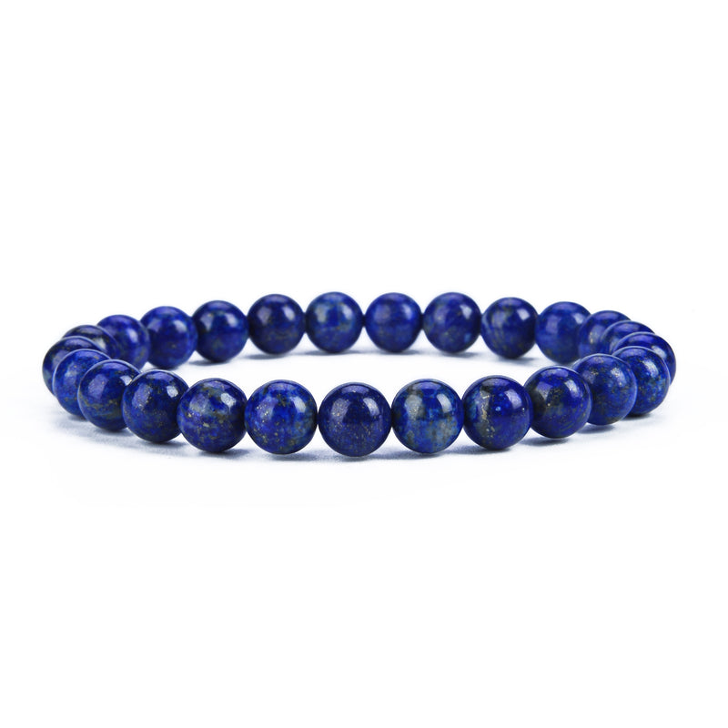 Stretch Bracelet | 8mm Beads (Lapis)