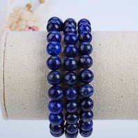 Stretch Bracelet | 8mm Beads (Lapis)