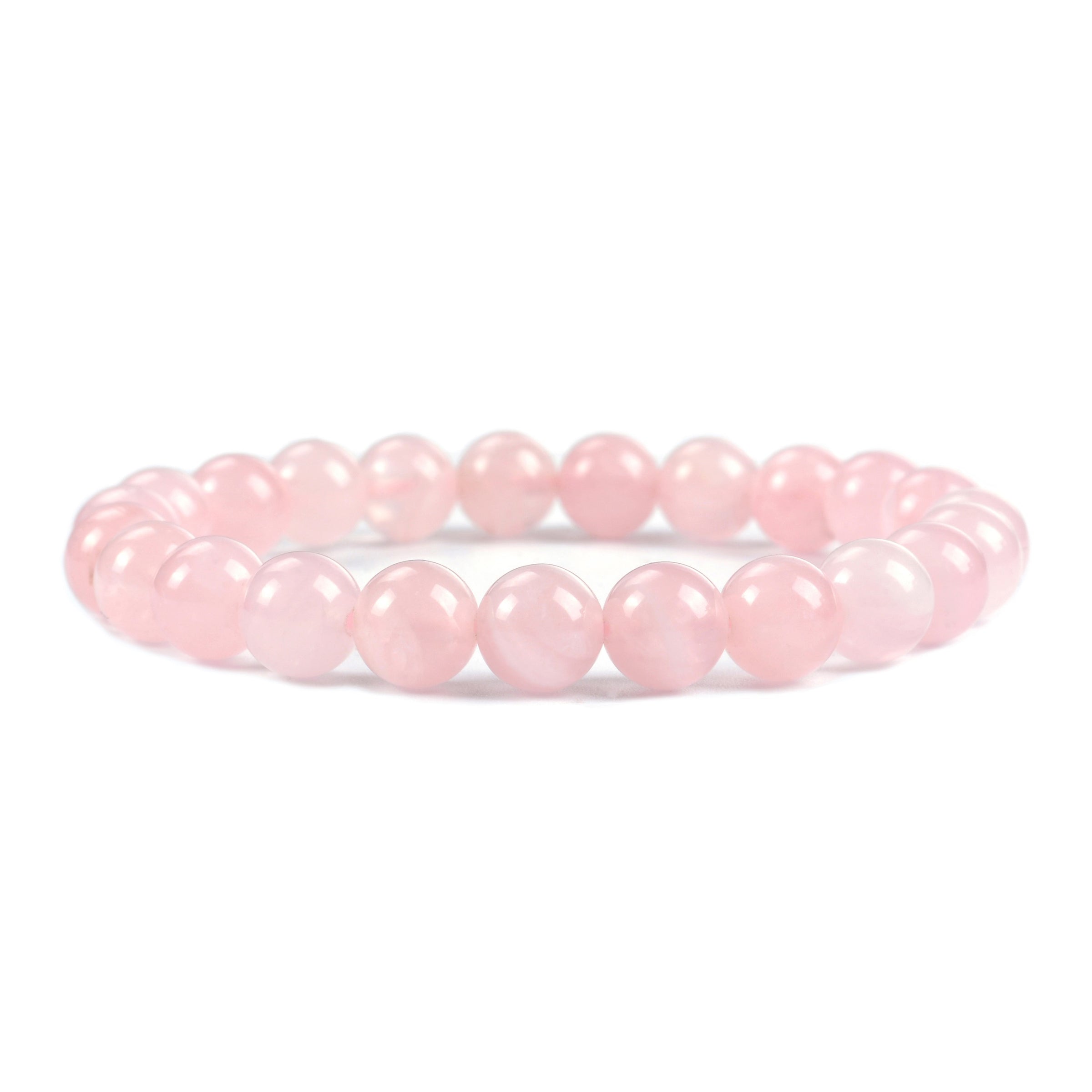 Stretch Bracelet | 8mm Beads (Madagascar Rose Quartz)