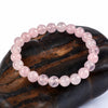 Cherry Tree Collection | Stretch Bracelet | 8mm Beads (Madagascar Rose Quartz)
