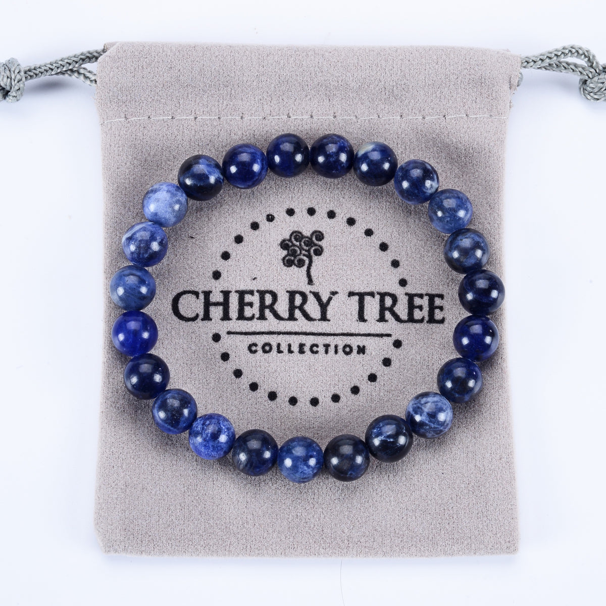 Stretch Bracelet | 8mm Beads (Sodalite)